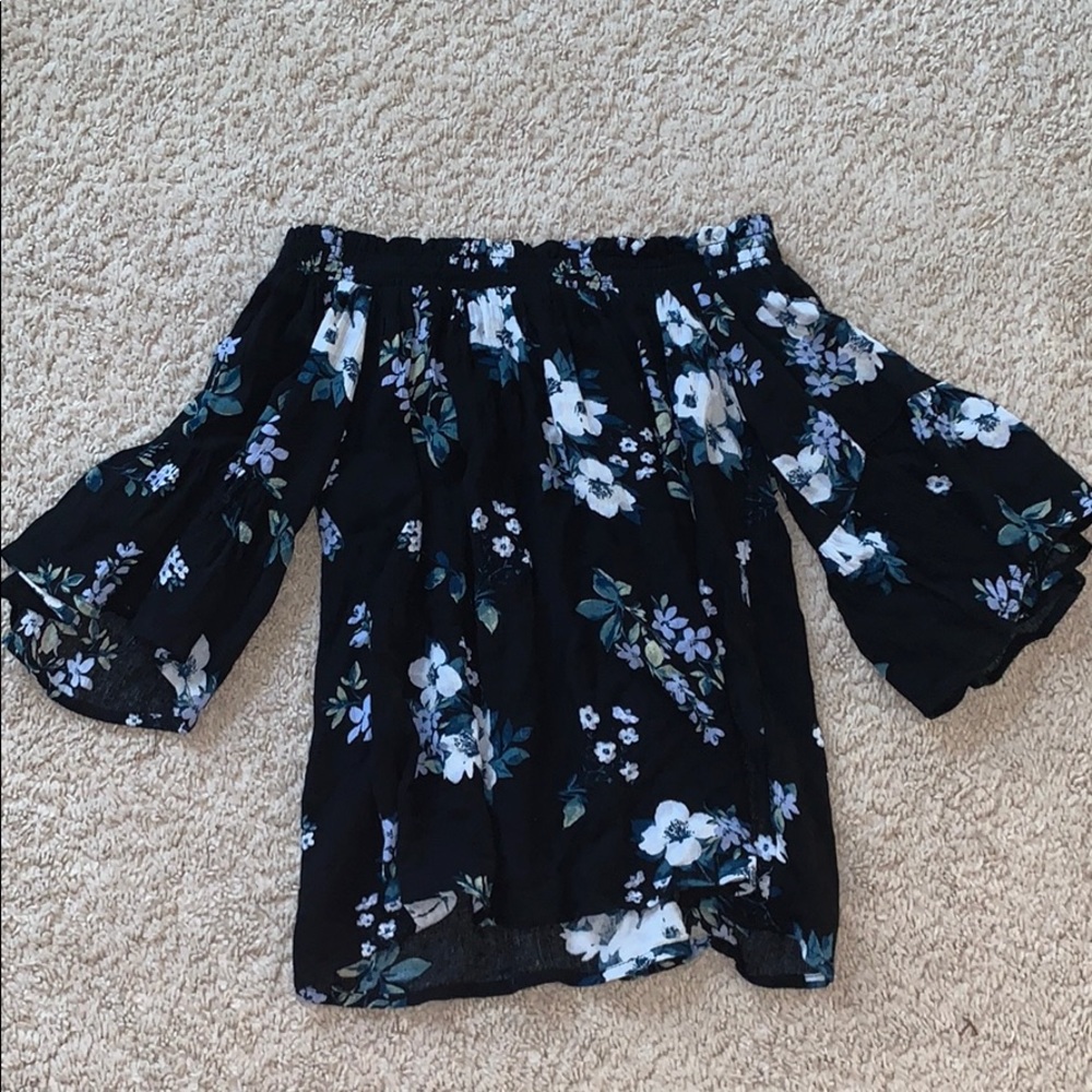 Hollister off the shoulder top